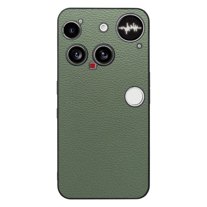 [ LOOF LUXURY-SHELL ] Nothing Phone (3) ナッシングフォンスリー スマホケース 背面 ケース カバー ハードケース 本革 ストラップホール [ Nothing Phone (3) 用 ]