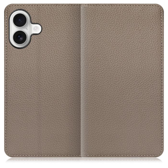 [ LOOF BOOK ] iPhone 17 iPhone17 アイフォン17 iPhone 17 アイフォン 17 スマホケース ケース カバー 手帳型ケース カード収納 本革 マグネットなし ベルトなし [ iPhone 17 用 ]