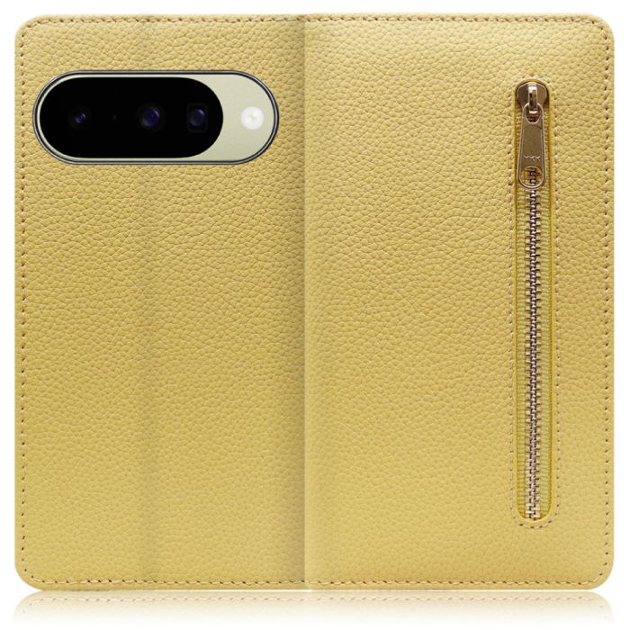 [ LOOF POCKET ] Google Pixel 10 / 10 Pro Google Pixel10 Pixel10pro ピクセル10 ピクセル10プロ スマホケース ケース カバー 手帳型ケース カード収納 本革 マグネットなし ベルトなし ポケット ファスナー [ Google Pixel 10 / 10 Pro ]