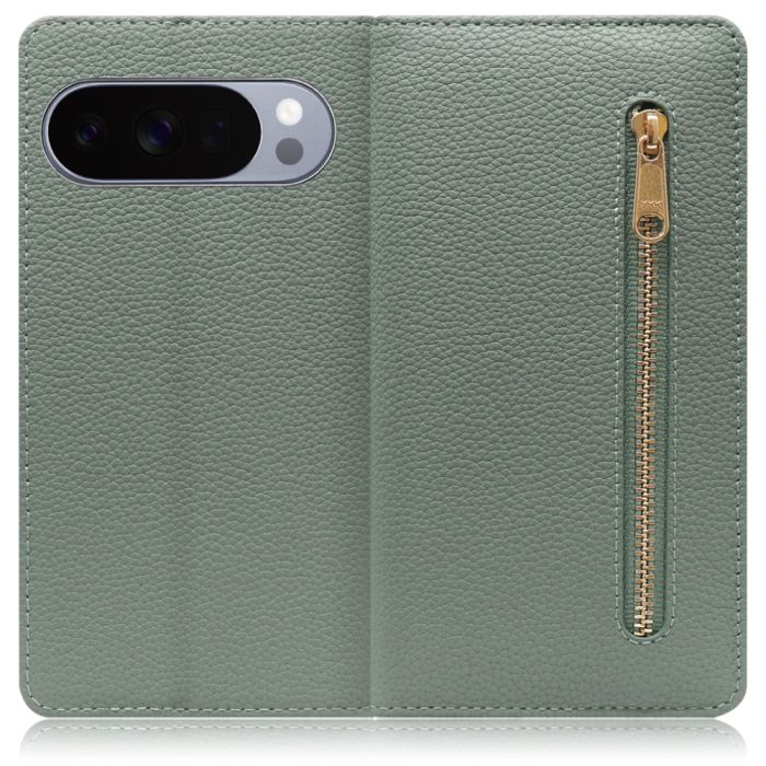 [ LOOF POCKET ] Google Pixel 10 Pro XL Google Pixel10proxl ピクセル10プロXL スマホケース ケース カバー 手帳型ケース カード収納 本革 マグネットなし ベルトなし ポケット ファスナー [ Google Pixel 10 Pro XL ]