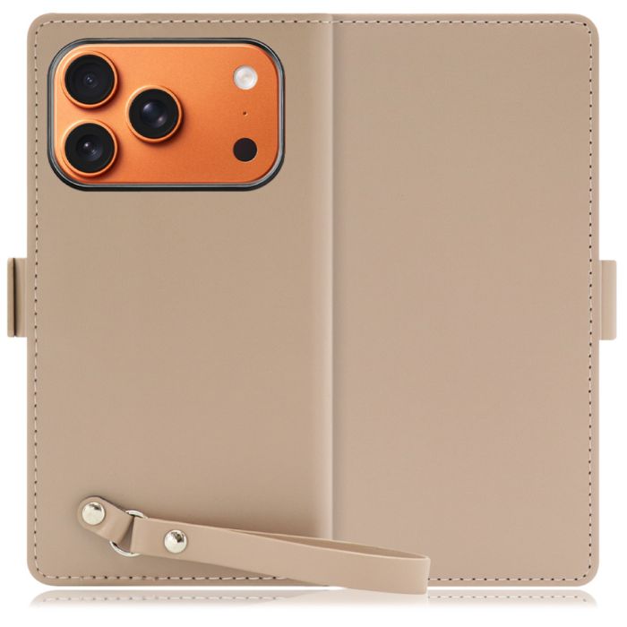 [ LOOF MACARON ] iPhone 17 Pro iPhone17 Pro アイフォン17 プロ スマホケース ケース カバー 手帳型ケース カード収納 ストラップ ベルト付き マグネット付き 本革 [ iPhone 17 Pro 用 ]