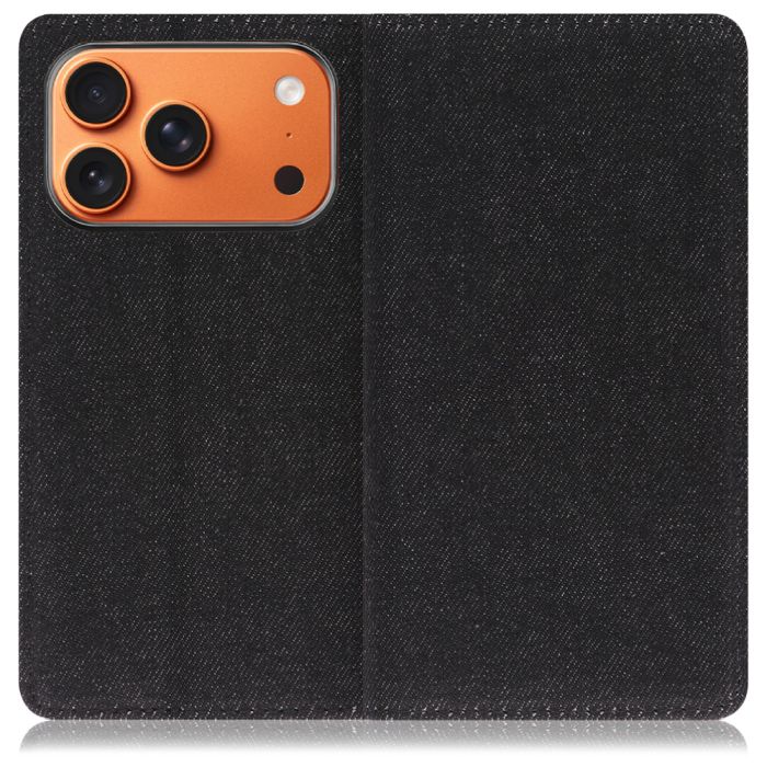 [ LOOF DENIM ] iPhone 17 Pro iPhone17 Pro アイフォン17 プロ スマホケース ケース カバー 手帳型ケース カード収納 マグネット付き デニム ベルトなし [ iPhone 17 Pro 用 ]
