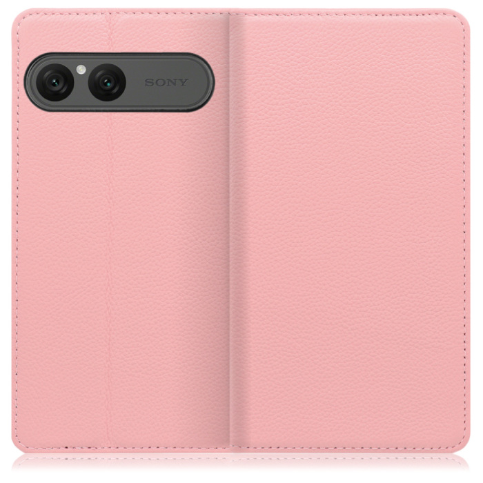 [ LOOF PASTEL ] Xperia 10 VII エクスペリア XQ-FE44 スマホケース ケース カバー 手帳型ケース カード収納 マグネット付き 本革 ベルトなし [ Xperia 10 VII 用 ]