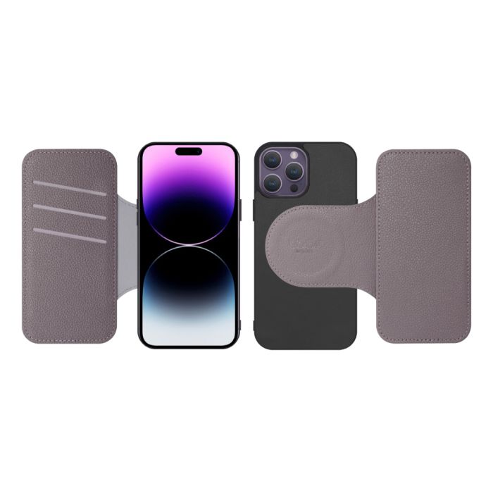 [ LOOF SLIM-BOOK Series ] iPhone 14 Pro Max iphone14promax 14promax プロマックス スマホケース ケース カバー 手帳型ケース 薄い カード収納 MagSafe対応 ワイヤレス充電 本革 [ iPhone 14 Pro Max ]