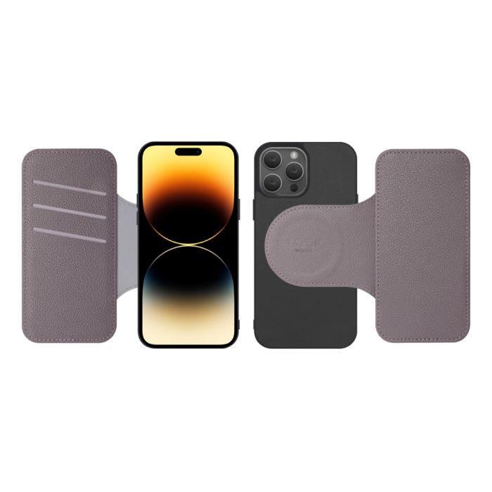 [ LOOF SLIM-BOOK Series ] iPhone 14 Pro iphone14pro 14pro プロ スマホケース ケース カバー 手帳型ケース 薄い カード収納 MagSafe対応 ワイヤレス充電 本革 [ iPhone 14 Pro ]