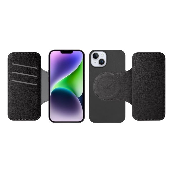 [ LOOF SLIM-BOOK Series ] iPhone 14 Plus iphone14plus 14plus 14+ プラス スマホケース ケース カバー 手帳型ケース 薄い カード収納 MagSafe対応 ワイヤレス充電 本革 [ iPhone 14 Plus ]