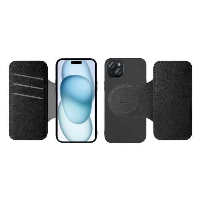 [ LOOF SLIM-BOOK Series ] iPhone 15 Plus iPhone15 Plus アイフォン15 プラス iPhone 15 Plus 15Plus アイフォン 15 スマホケース ケース カバー 手帳型ケース 薄い カード収納 MagSafe対応 ワイヤレス充電 本革 [ iPhone 15 Plus ]
