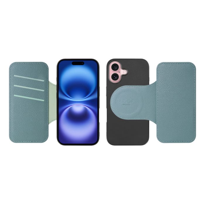 [ LOOF SLIM-BOOK Series ] iPhone 16 iPhone16 アイフォン16 iPhone 16 アイフォン 16 スマホケース ケース カバー 手帳型ケース 薄い カード収納 MagSafe対応 ワイヤレス充電 本革 [ iPhone 16 ]