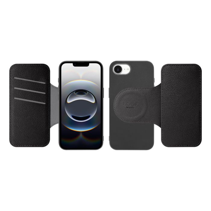 [ LOOF SLIM-BOOK Series ] iPhone 16e  スマホケース ケース カバー 手帳型ケース 薄い カード収納 MagSafe対応 ワイヤレス充電 本革 [ iPhone 16e ]