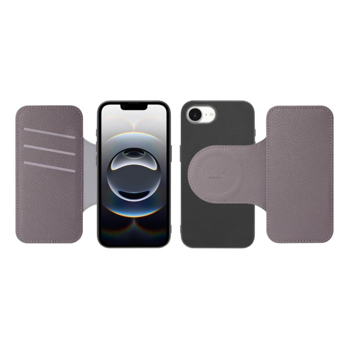 [ LOOF SLIM-BOOK Series ] iPhone 16e  スマホケース ケース カバー 手帳型ケース 薄い カード収納 MagSafe対応 ワイヤレス充電 本革 [ iPhone 16e ]