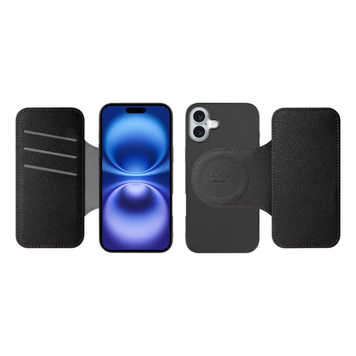 [ LOOF SLIM-BOOK Series ] iPhone 16 Plus iPhone16 Plus アイフォン16 プラス  スマホケース ケース カバー 手帳型ケース 薄い カード収納 MagSafe対応 ワイヤレス充電 本革 [ iPhone 16 Plus ]