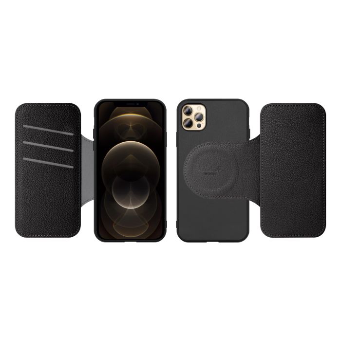 [ LOOF SLIM-BOOK Series ] iPhone 12 Pro Max iphone12promax 12promax 12プロマックス スマホケース ケース カバー 手帳型ケース 薄い カード収納 MagSafe対応 ワイヤレス充電 本革 [ iPhone 12 Pro Max ]