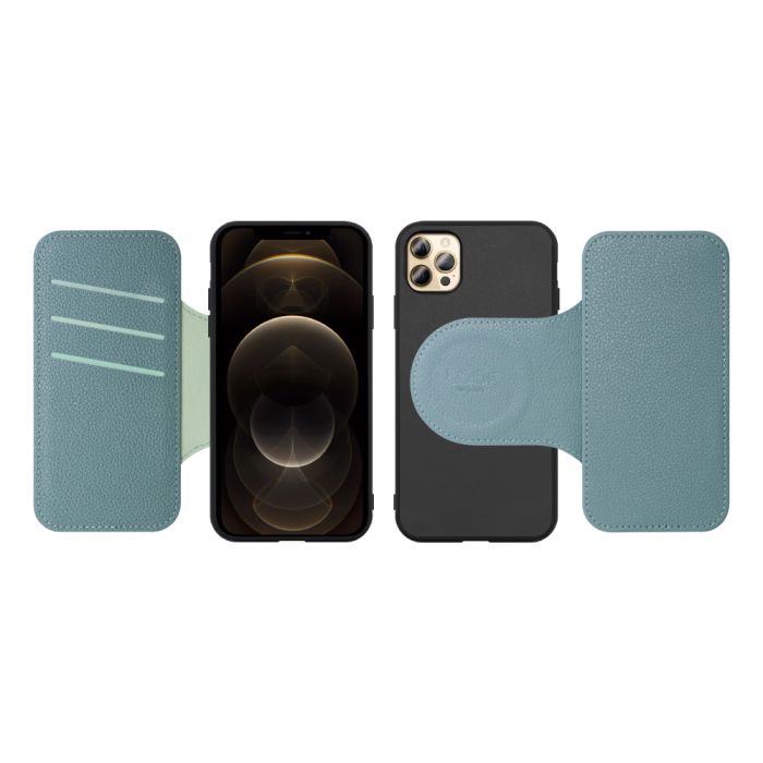 [ LOOF SLIM-BOOK Series ] iPhone 12 Pro Max iphone12promax 12promax 12プロマックス スマホケース ケース カバー 手帳型ケース 薄い カード収納 MagSafe対応 ワイヤレス充電 本革 [ iPhone 12 Pro Max ]