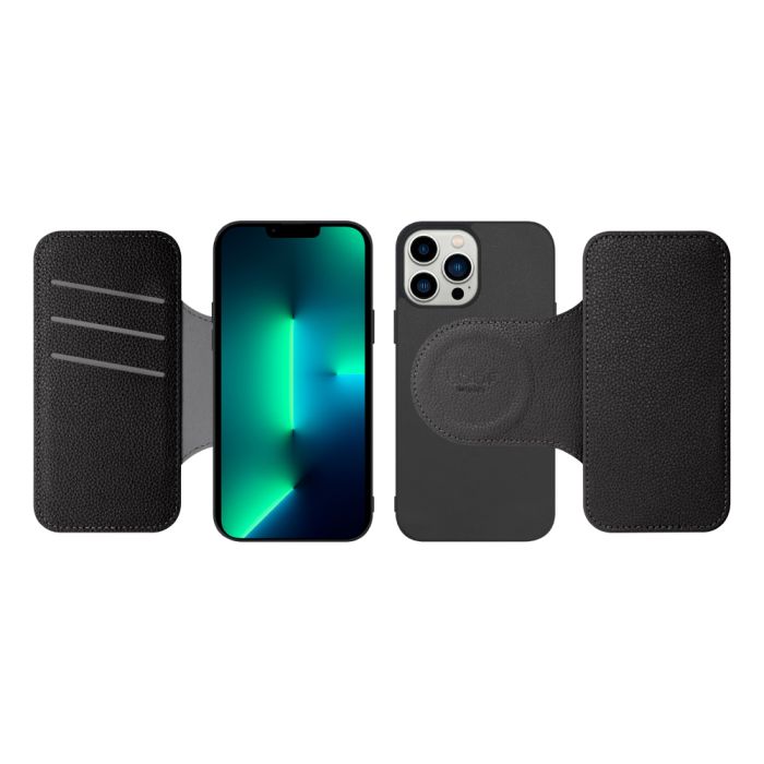 [ LOOF SLIM-BOOK Series ] iPhone 13 Pro Max iphone13promax 13promax promax プロマックス スマホケース ケース カバー 手帳型ケース 薄い カード収納 MagSafe対応 ワイヤレス充電 本革 [ iPhone 13 Pro Max ]