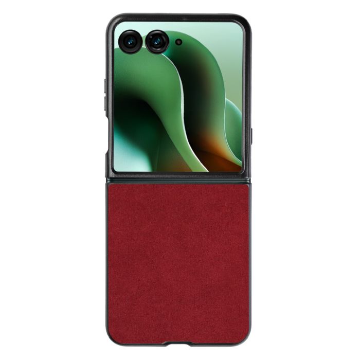 [ LOOF ALCANTARA-SHELL ] motorola razr 60 ultra razr60ultra razr60 ウルトラ レーザー ケース カバー スマホケース アルカンターラ シンプル ストラップホール [ motorola razr 60 ultra ]