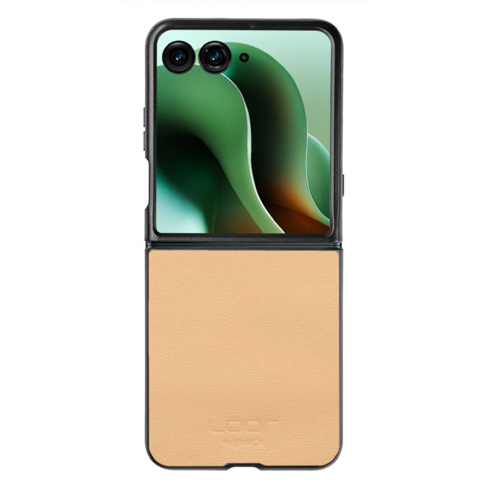 [ LOOF BASIC-SHELL ] motorola razr 60 ultra razr60ultra razr60 ウルトラ レーザー ケース カバー スマホケース 本革 レザー シンプル ストラップホール [ motorola razr 60 ultra ]