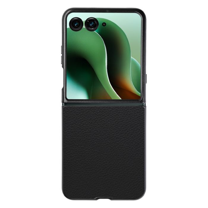 [ LOOF LUXURY-SHELL ] motorola razr 60 ultra razr60ultra razr60 ウルトラ レーザー スマホケース 背面 ケース カバー ハードケース 本革 ストラップホール [ motorola razr 60 ultra ]