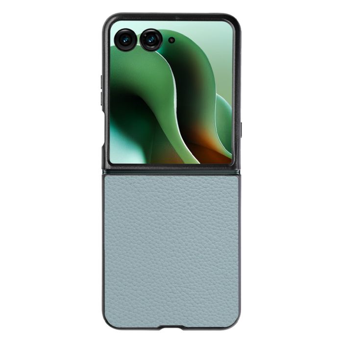 [ LOOF LUXURY-SHELL ] motorola razr 60 ultra razr60ultra razr60 ウルトラ レーザー スマホケース 背面 ケース カバー ハードケース 本革 ストラップホール [ motorola razr 60 ultra ]