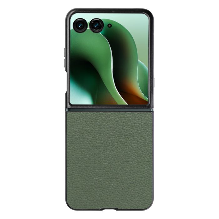 [ LOOF LUXURY-SHELL ] motorola razr 60 ultra razr60ultra razr60 ウルトラ レーザー スマホケース 背面 ケース カバー ハードケース 本革 ストラップホール [ motorola razr 60 ultra ]