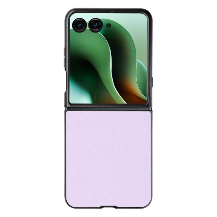 [ LOOF LUXURY-SHELL ] motorola razr 60 ultra razr60ultra razr60 ウルトラ レーザー スマホケース 背面 ケース カバー ハードケース 本革 ストラップホール [ motorola razr 60 ultra ]