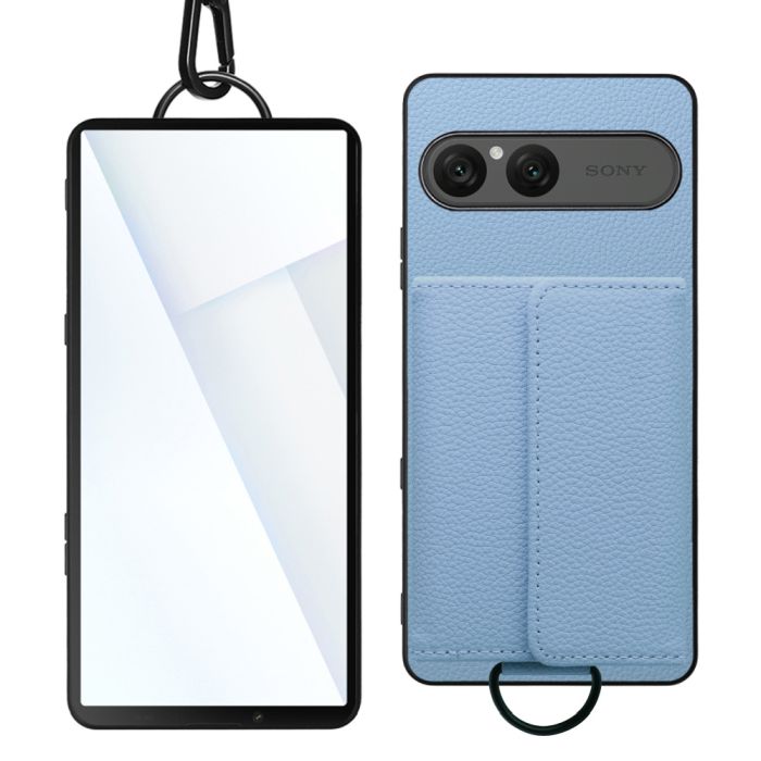 [ LOOF WALLET-SHELL ] Xperia 10 VII エクスペリア XQ-FE44  ケース カバー スマホケース ショルダー スマホショルダー 本革 背面収納 財布 カード入れ [ Xperia 10 VII 用 ]