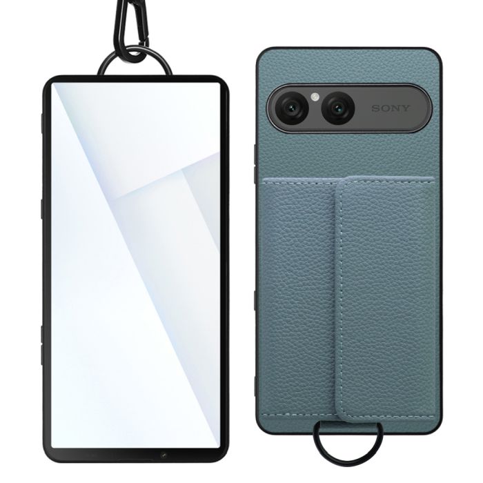 [ LOOF WALLET-SHELL ] Xperia 10 VII エクスペリア XQ-FE44  ケース カバー スマホケース ショルダー スマホショルダー 本革 背面収納 財布 カード入れ [ Xperia 10 VII 用 ]