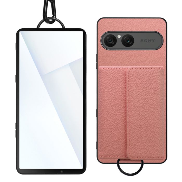 [ LOOF WALLET-SHELL ] Xperia 10 VII エクスペリア XQ-FE44  ケース カバー スマホケース ショルダー スマホショルダー 本革 背面収納 財布 カード入れ [ Xperia 10 VII 用 ]