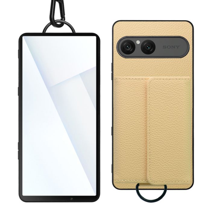 [ LOOF WALLET-SHELL ] Xperia 10 VII エクスペリア XQ-FE44  ケース カバー スマホケース ショルダー スマホショルダー 本革 背面収納 財布 カード入れ [ Xperia 10 VII 用 ]