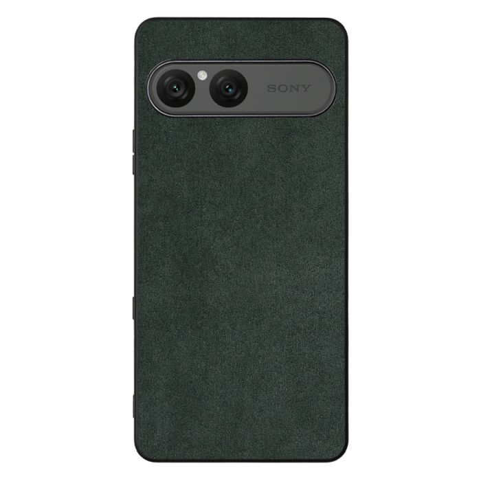 [ LOOF ALCANTARA-SHELL ] Xperia 10 VII エクスペリア XQ-FE44 ケース カバー スマホケース アルカンターラ シンプル ストラップホール [ Xperia 10 VII 用 ]