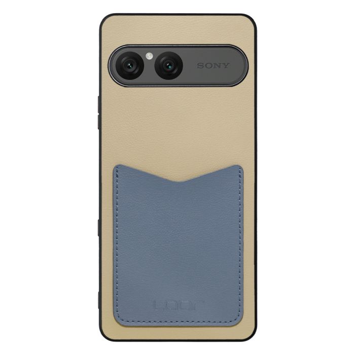 [ LOOF PASS-SHELL (LEATHER Ver.) ] Xperia 10 VII エクスペリア XQ-FE44 スマホケース 背面 ケース カバー ハードケース カード収納 カードホルダー ストラップホール [ Xperia 10 VII 用 ]