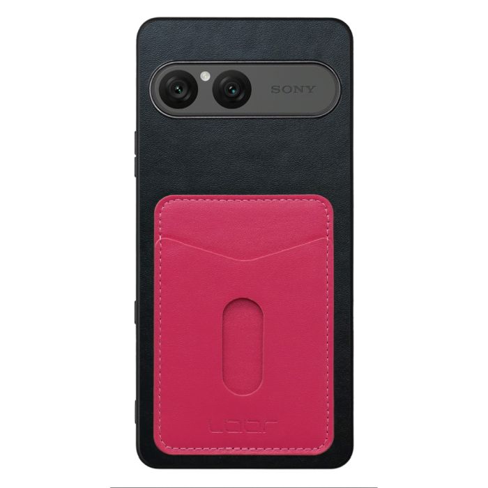 [ LOOF PASS-SHELL スライド] Xperia 10 VII エクスペリア XQ-FE44 スマホケース 背面 ケース カバー ハードケース カード収納 カードホルダー ストラップホール [ Xperia 10 VII 用 ]