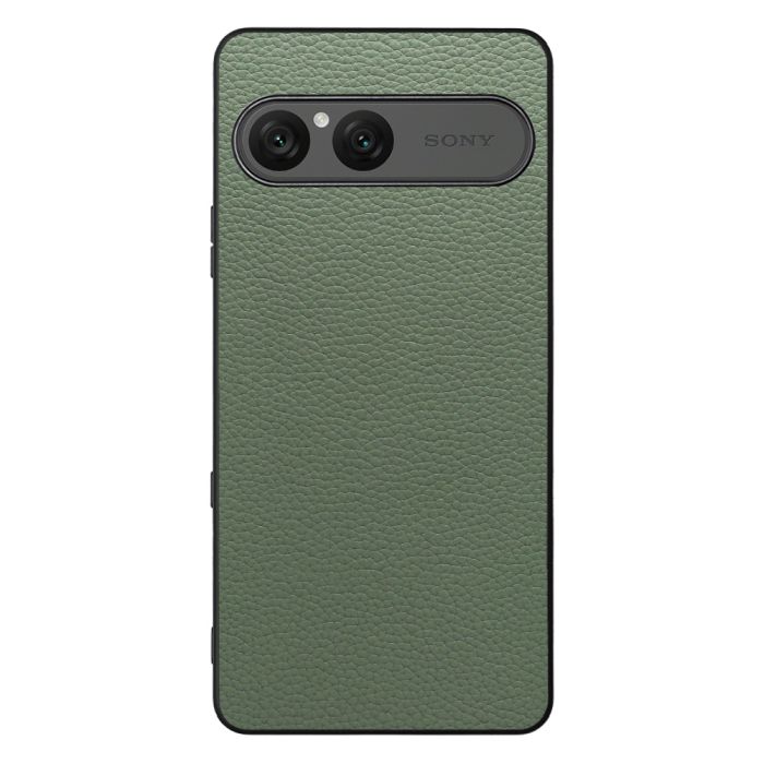 [ LOOF LUXURY-SHELL ] Xperia 10 VII エクスペリア XQ-FE44 スマホケース 背面 ケース カバー ハードケース 本革 ストラップホール [ Xperia 10 VII 用 ]