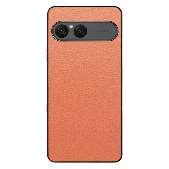 [ LOOF LUXURY-SHELL ] Xperia 10 VII エクスペリア XQ-FE44 スマホケース 背面 ケース カバー ハードケース 本革 ストラップホール [ Xperia 10 VII 用 ]