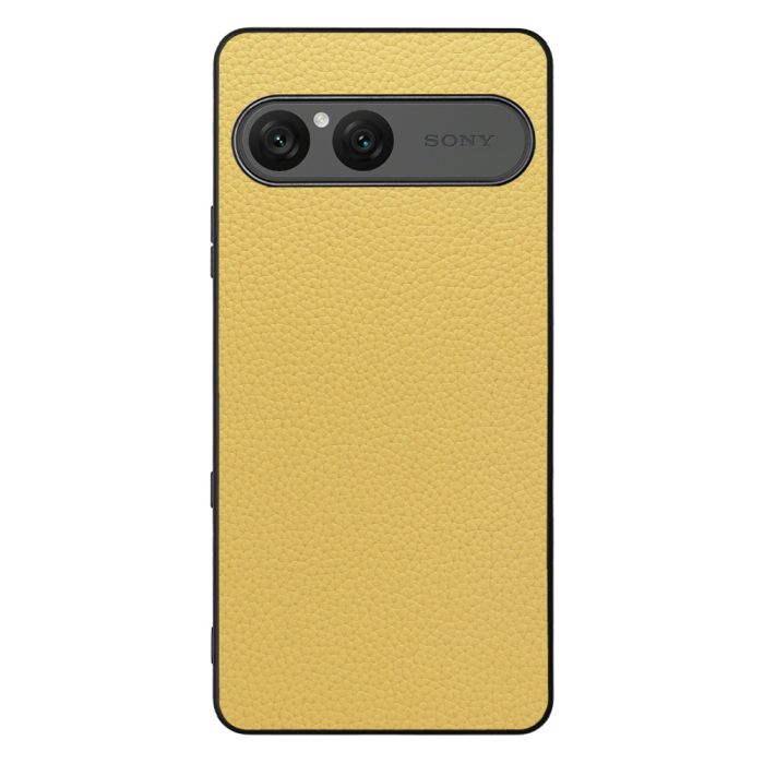 [ LOOF LUXURY-SHELL ] Xperia 10 VII エクスペリア XQ-FE44 スマホケース 背面 ケース カバー ハードケース 本革 ストラップホール [ Xperia 10 VII 用 ]