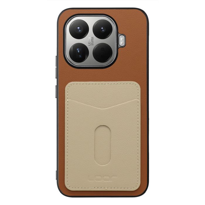 [ LOOF PASS-SHELL (LEATHER Ver.) スライド ] Xiaomi 15T Pro シャオミ 15T Pro スマホケース 背面 ケース カバー ハードケース カード収納 カードホルダー ストラップホール [ Xiaomi 15T Pro ]