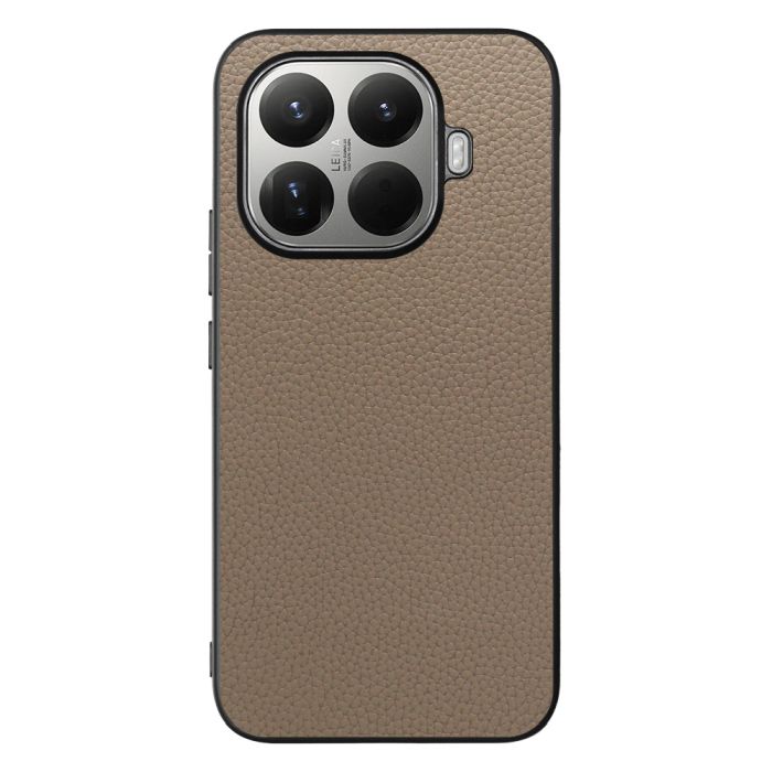 [ LOOF LUXURY-SHELL ] Xiaomi 15T Pro シャオミ 15T Pro スマホケース 背面 ケース カバー ハードケース 本革 ストラップホール [ Xiaomi 15T Pro ]