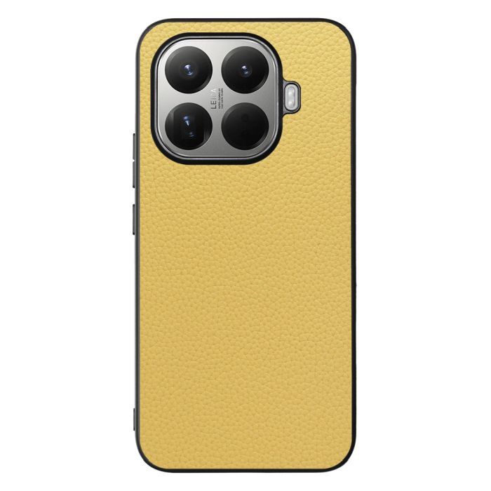 [ LOOF LUXURY-SHELL ] Xiaomi 15T Pro シャオミ 15T Pro スマホケース 背面 ケース カバー ハードケース 本革 ストラップホール [ Xiaomi 15T Pro ]