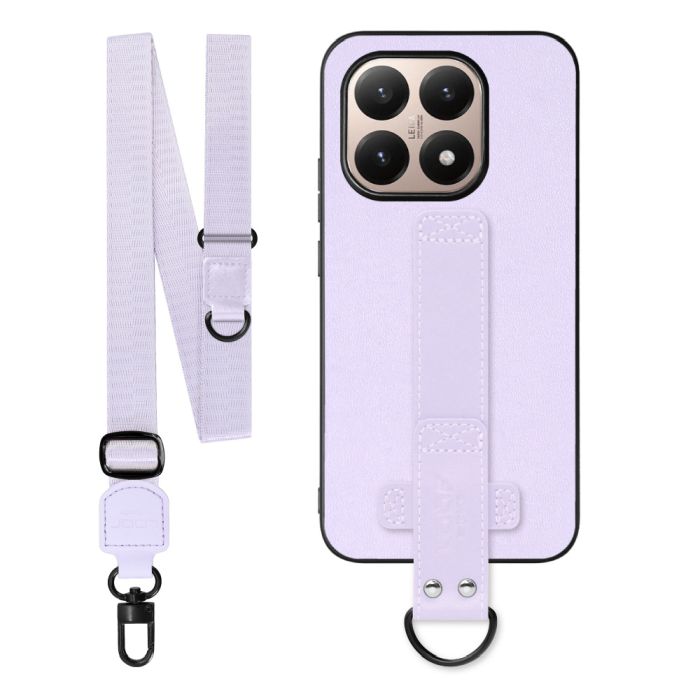 [ LOOF STRAP-SHELL (ロング+ Ver.) ] Xiaomi 15T シャオミ 15T スマホケース 背面 ケース カバー ハードケース ショルダーベルト  本革 [ Xiaomi 15T ]