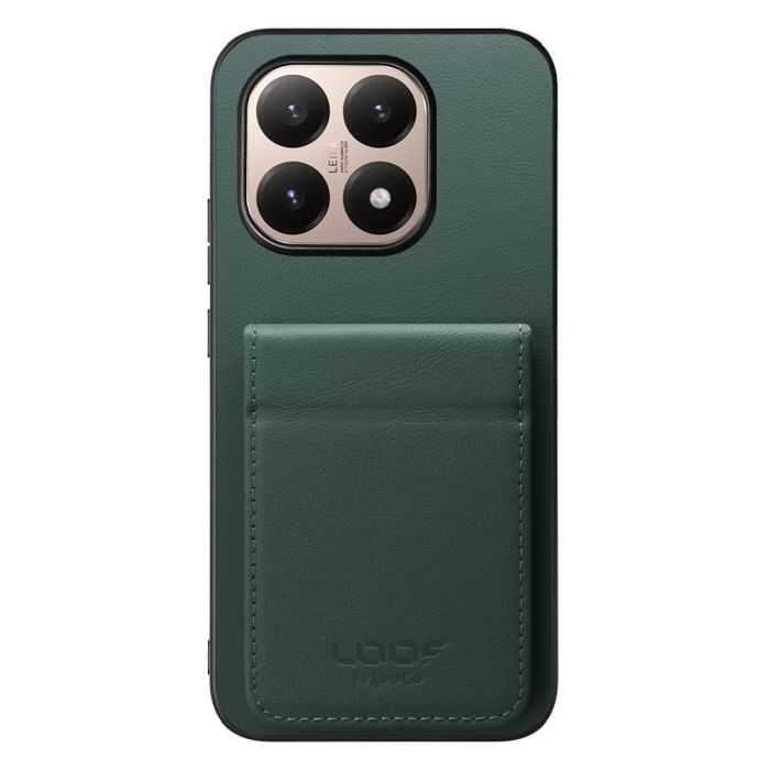 [ LOOF BASIC-SHELL SLIM CARD 2カード ] Xiaomi 15T シャオミ 15T ケース 背面 カード収納 カード入れ カードポケット カバー スマホケース 薄型 大容量 本革 [ Xiaomi 15T ]