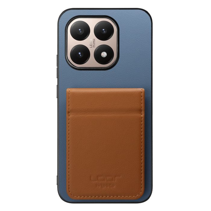 [ LOOF BASIC-SHELL SLIM CARD 2カード ] Xiaomi 15T シャオミ 15T ケース 背面 カード収納 カード入れ カードポケット カバー スマホケース 薄型 大容量 本革 [ Xiaomi 15T ]