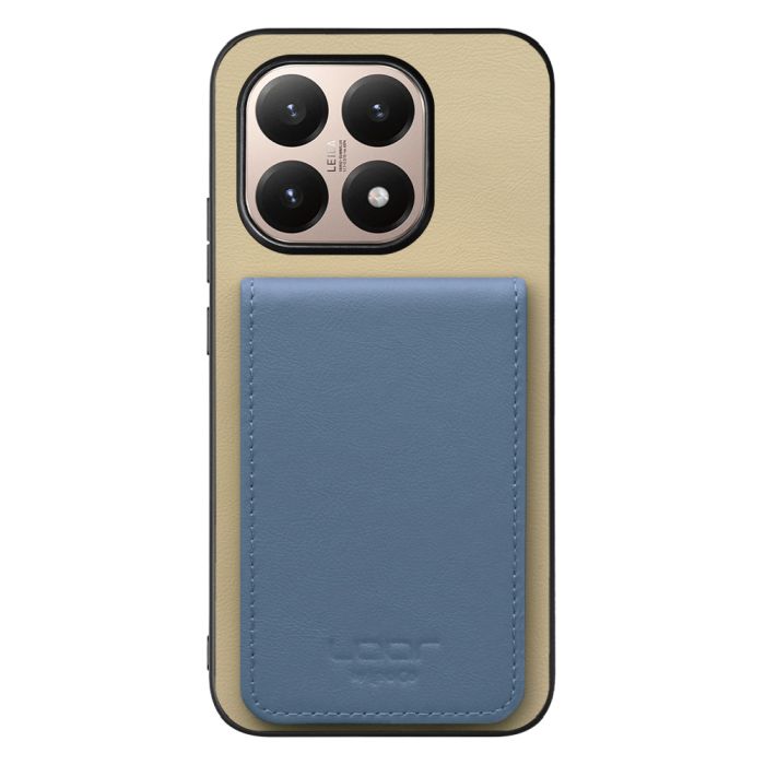 [ LOOF BASIC-SHELL SLIM CARD 4カード ] Xiaomi 15T シャオミ 15T ケース 背面 カード収納 カード入れ カードポケット カバー スマホケース 薄型 大容量 本革 [ Xiaomi 15T ]