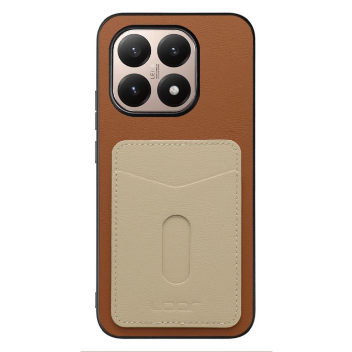 [ LOOF PASS-SHELL (LEATHER Ver.) スライド ] Xiaomi 15T シャオミ 15T スマホケース 背面 ケース カバー ハードケース カード収納 カードホルダー ストラップホール [ Xiaomi 15T ]