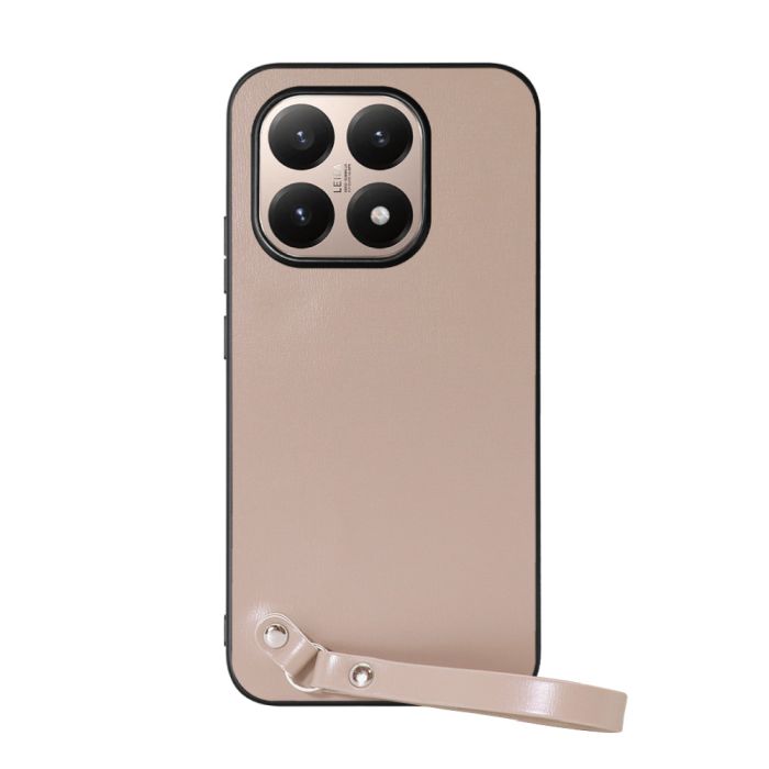 [ LOOF MACARON-SHELL ] Xiaomi 15T シャオミ 15T スマホケース 背面 ケース カバー ハードケース ストラップ付き 本革 ストラップホール [ Xiaomi 15T ]