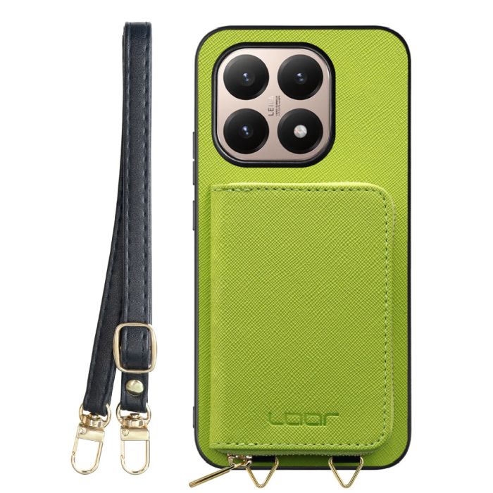 [ LOOF CASUAL-SHELL POUCH ] Xiaomi 15T シャオミ 15T ケース ショルダー スマホショルダー 背面 収納 ポーチ付き カバー スマホケース ストラップ レザー [ Xiaomi 15T ]