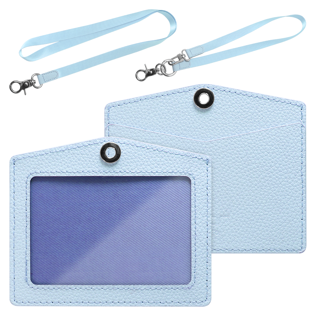 LOOF ID PASS-CASE 縦横選べる本革IDカードケース カード IDケース idケース パスケース 本革 レザー ストラップ 縦型 横型 タテ ヨコ 落下防止 透明 社員証 ケース カード 入館証 定期入れ 保護者カード Suica PASMO 名刺 推し活