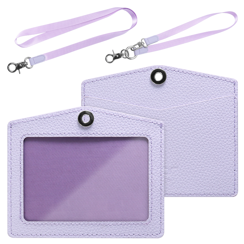 LOOF ID PASS-CASE 縦横選べる本革IDカードケース カード IDケース idケース パスケース 本革 レザー ストラップ 縦型 横型 タテ ヨコ 落下防止 透明 社員証 ケース カード 入館証 定期入れ 保護者カード Suica PASMO 名刺 推し活