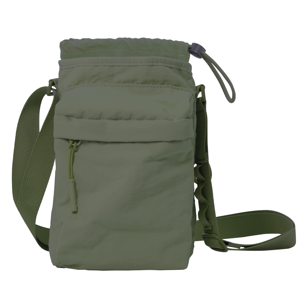 LOOF 雨でも安心!撥水仕様 ショルダー ポーチ バッグ ショルダーポーチ ショルダーバッグ 巾着バッグ スマホポーチ 斜めがけバッグ 斜めがけ 肩掛け 軽量 軽い 撥水 男女兼用 大人 子供 子ども スマホ ショルダー ポーチ バッグ レディース メンズ キッズ 小さめ シンプル