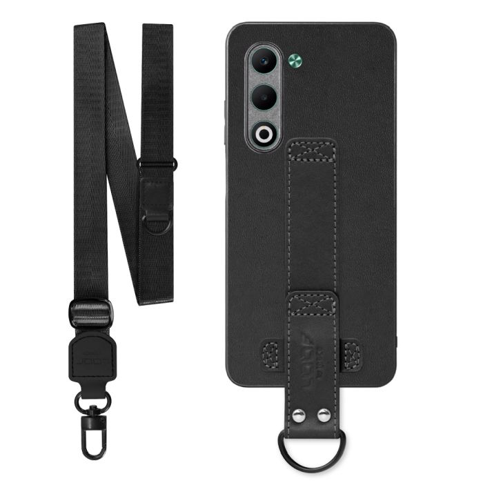 [ LOOF STRAP-SHELL (ロング+ Ver.) ] OPPO A5 5G オッポ CPH2735 スマホケース 背面 ケース カバー ハードケース ショルダーベルト  本革 [ OPPO A5 5G ]