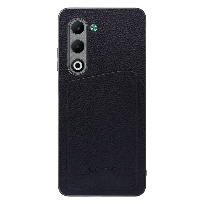 [ LOOF INVISIBLE CARD CASE-SHELL ] OPPO A5 5G オッポ CPH2735 スマホケース 背面 ケース カバー 本革 見えない収納 カード 見えない 落ちない マグネット [ OPPO A5 5G ]