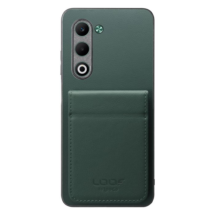 [ LOOF BASIC-SHELL SLIM CARD 2カード ] OPPO A5 5G オッポ CPH2735 ケース 背面 カード収納 カード入れ カードポケット カバー スマホケース 薄型 大容量 本革 [ OPPO A5 5G ]